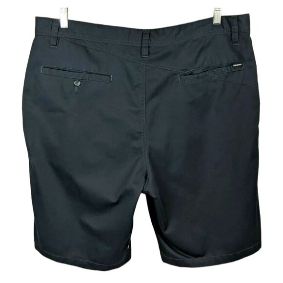 Volcom True to This Shorts Men's Size 40 Navy Flat Front Chino - Picture 2 of 7